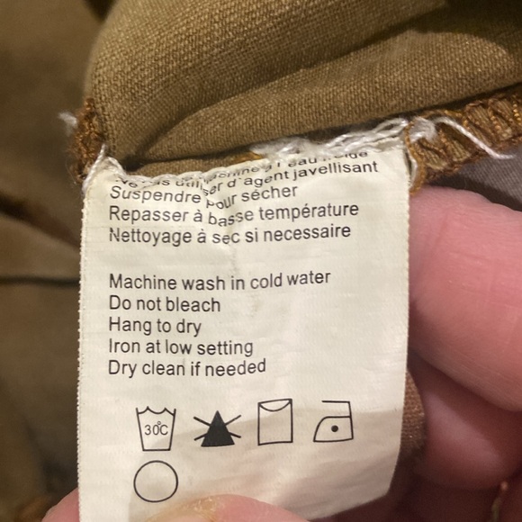 Charlie khaki jeans size 14 - Picture 9 of 10